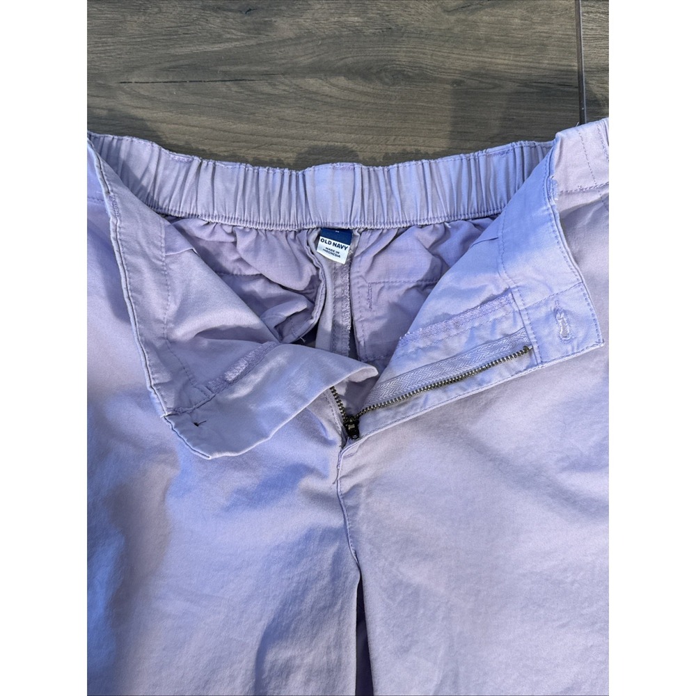 Old Navy Light Purple Shorts Cotton Stretch OG Chino 9" Inseam Women's Medium - Picture 4 of 12